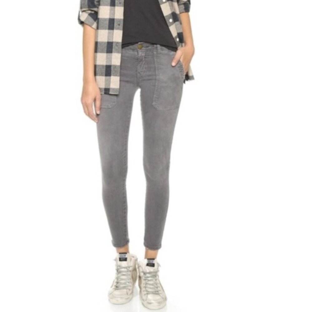 Current/Elliott The Conductor Cargo Skinny Jeans in Castle Size 30